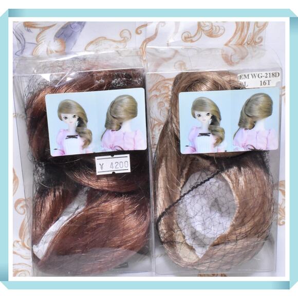 BJD Wig Lot Volks Balljointed Doll Super Dollfie Dream SD DD GARNET WG-218D 8/9 - Picture 2 of 8